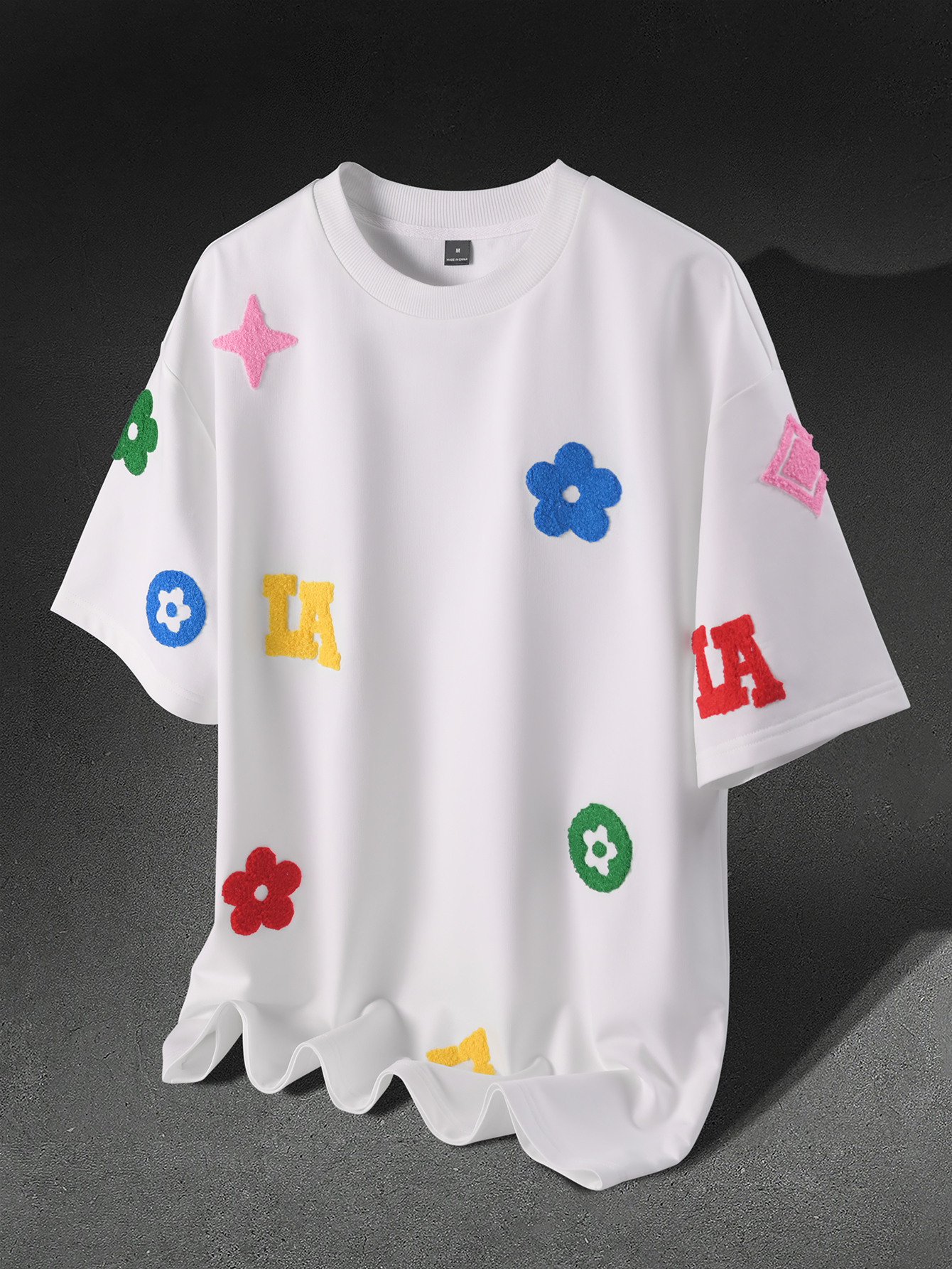 Men's Oversized Y2K Streetwear - Streetwear Brand With Flowers avis et prix