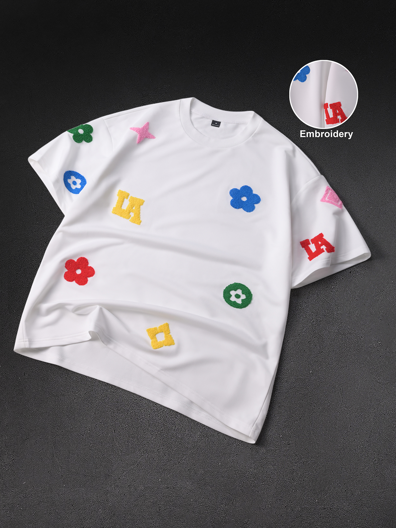Men's Oversized Y2K Streetwear - Streetwear Brand With Flowers avis et prix