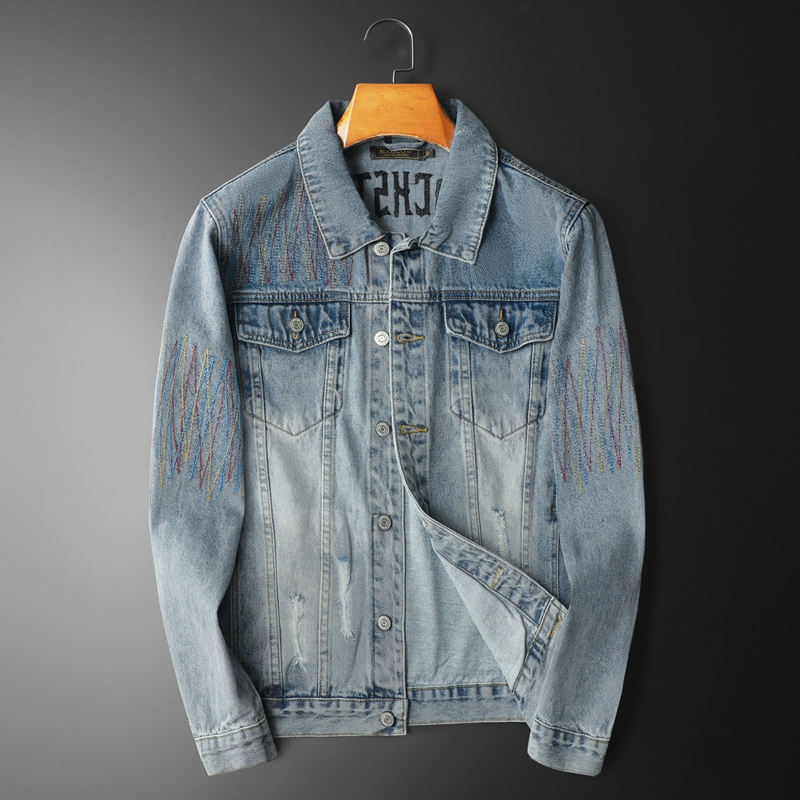 Brand Vintage Washed Denim Jac - Streetwear High End Brand avis et prix