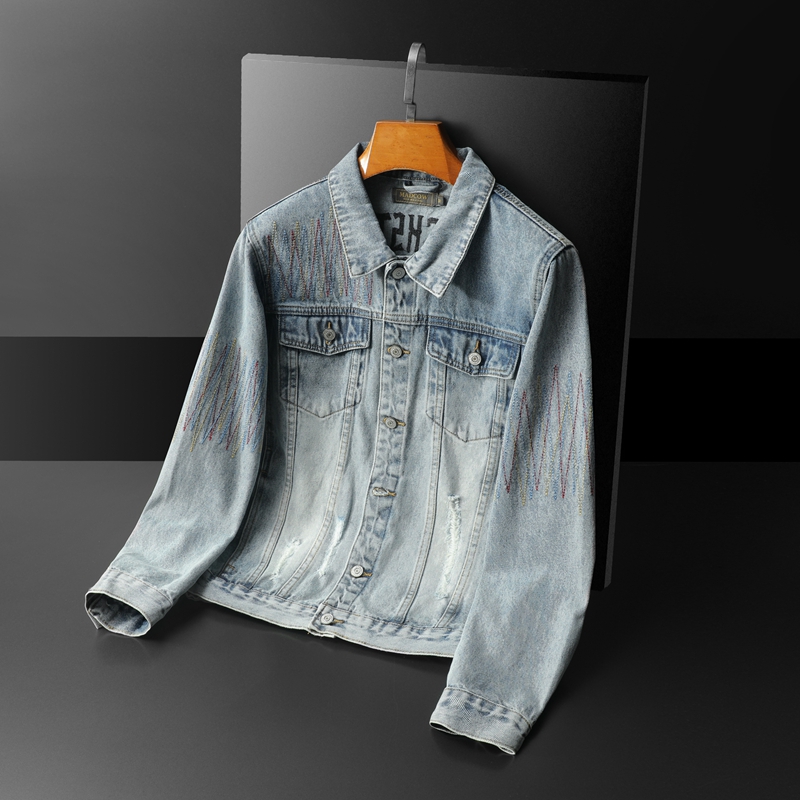 Brand Vintage Washed Denim Jac - Streetwear High End Brand avis et prix