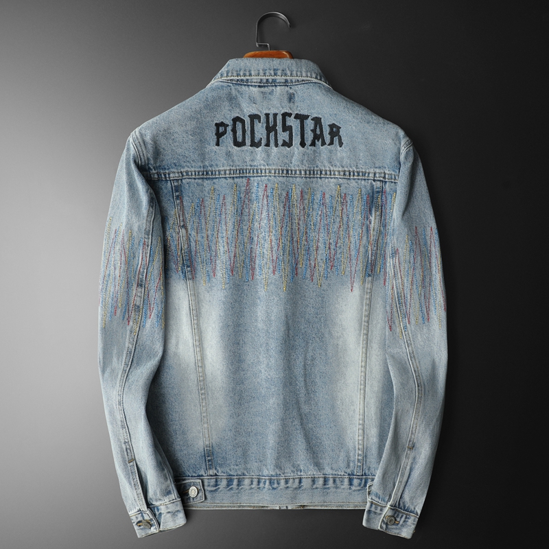 Brand Vintage Washed Denim Jac - Streetwear High End Brand avis et prix