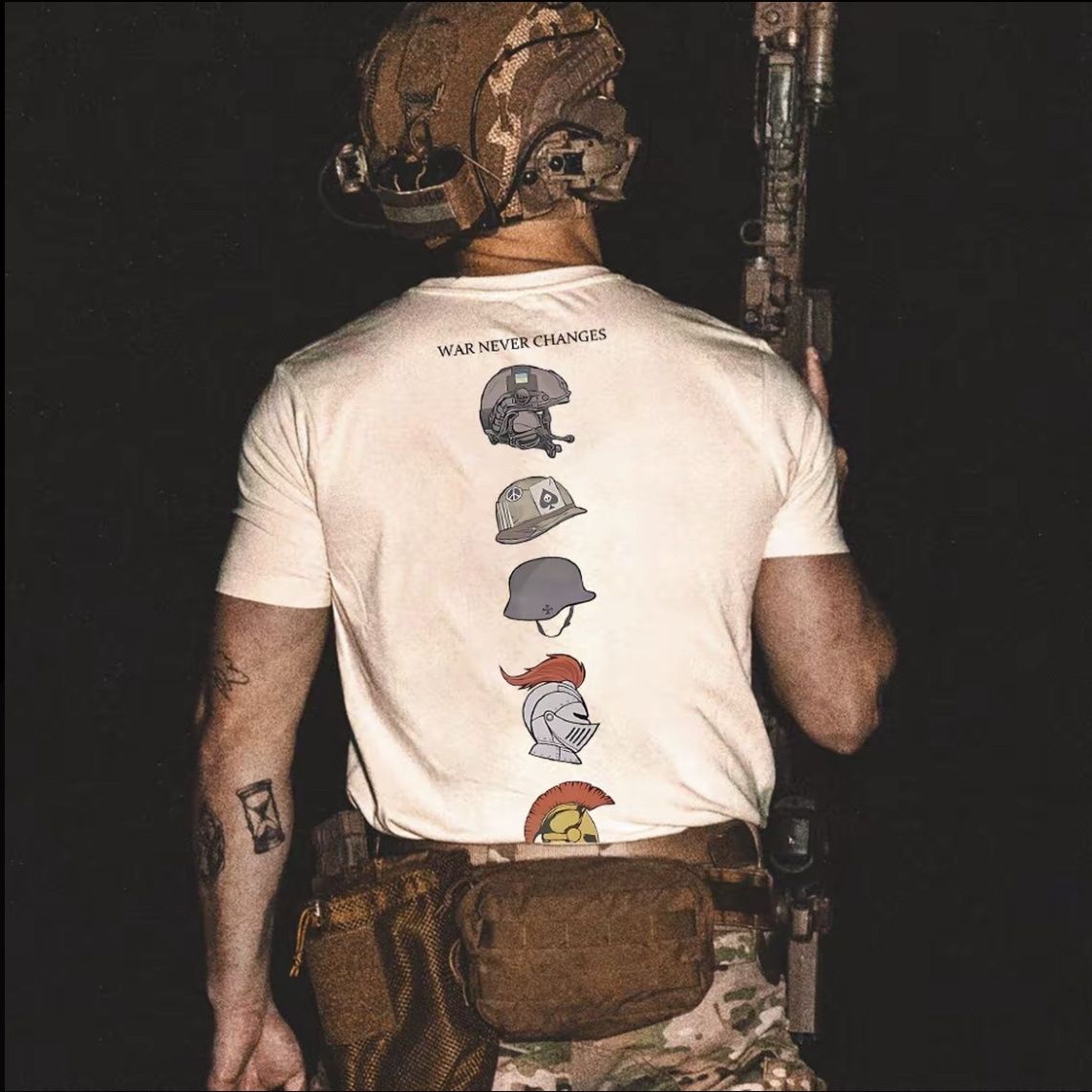 Helmet Evolution History Ameri - Streetwear Brand Shirts avis et prix