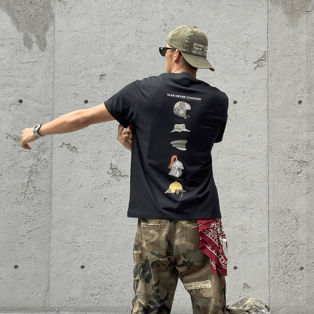 Helmet Evolution History Ameri - Streetwear Brand Shirts avis et prix