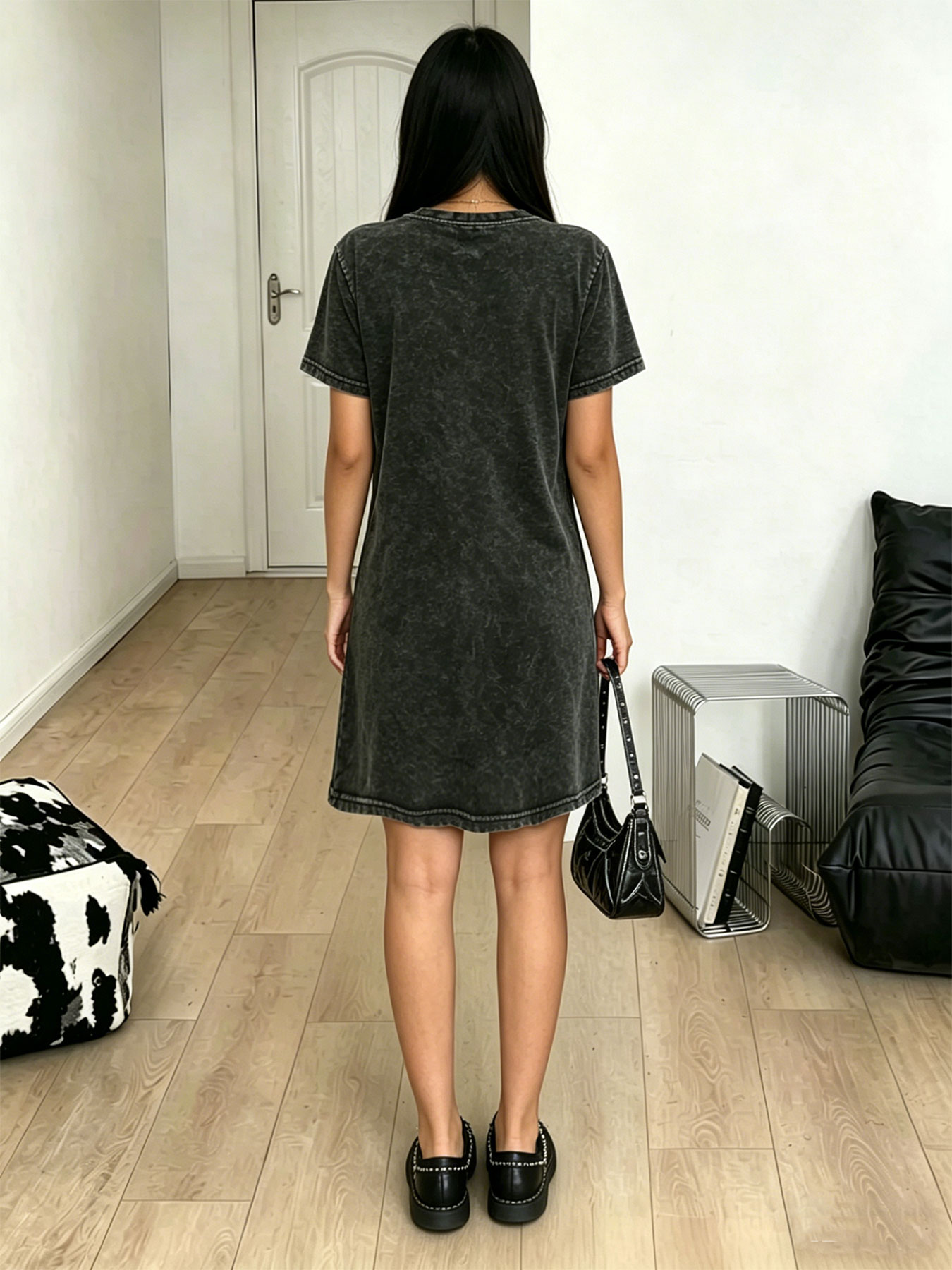 Women's washed vintage T-shirt - Streetwear Brand Paris avis et prix