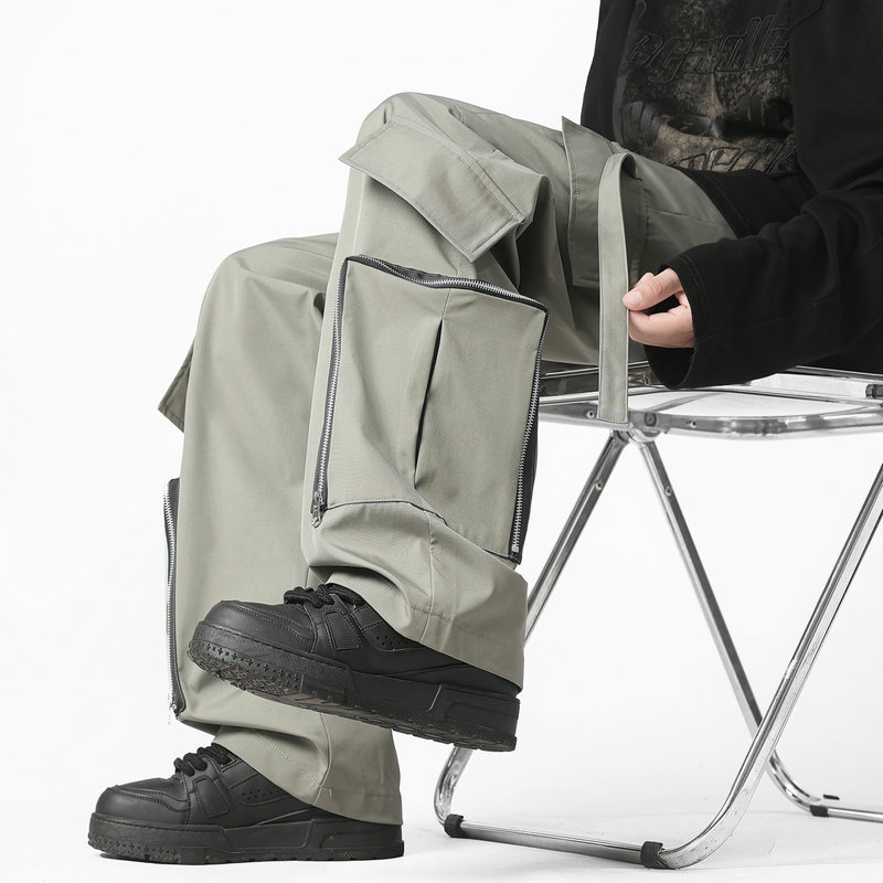 Fashion Men Cargo Pants Loose  - Streetwear Brand China avis et prix