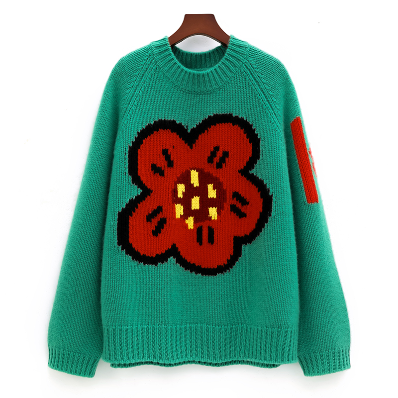 Ladies 100% pure cashmere swea - Streetwear Brand With Flowers avis et prix