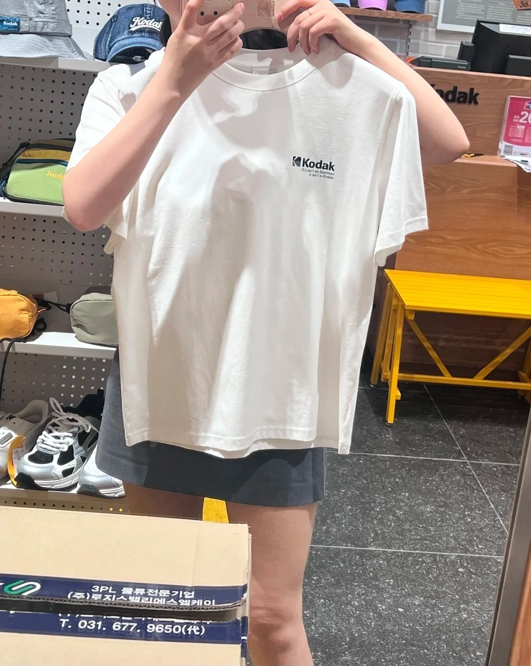 Kodak Unisex Oversized T-Shirt - Streetwear Brand Shirts avis et prix