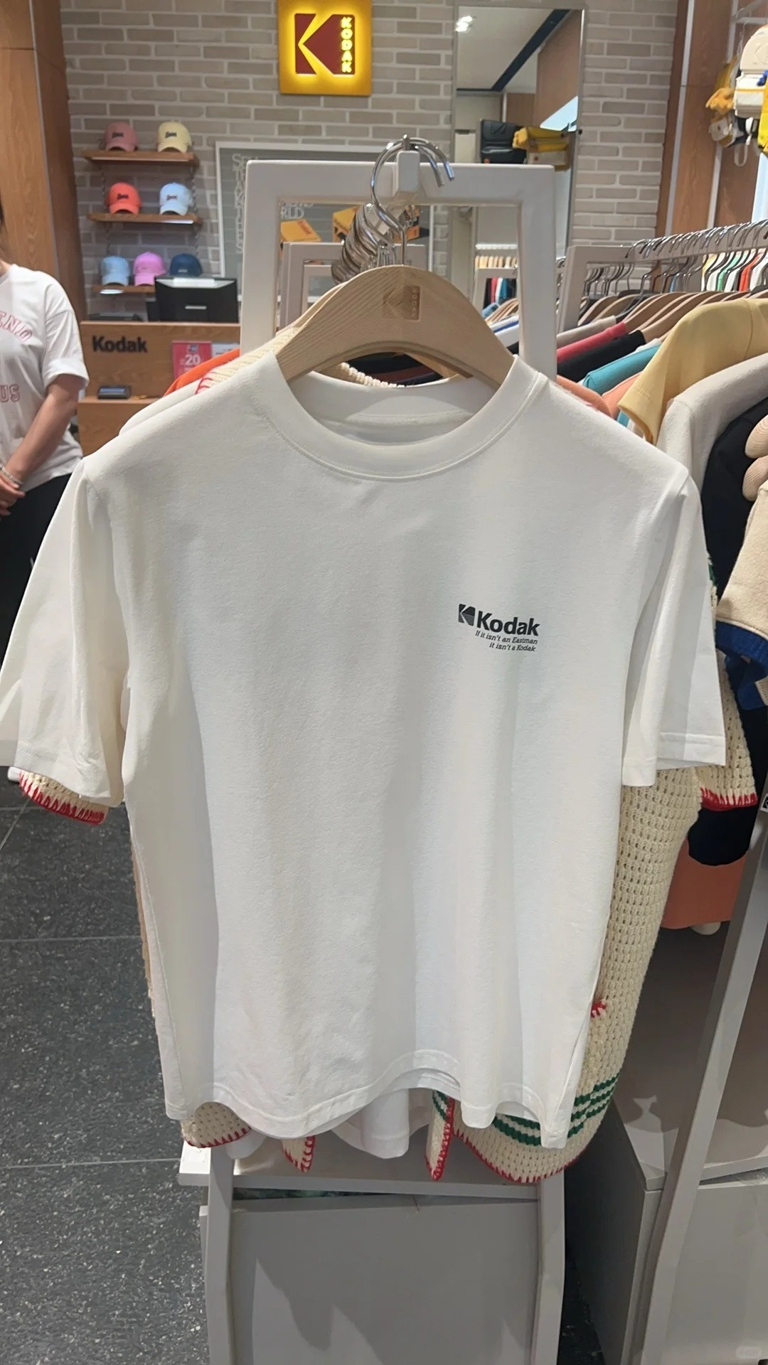 Kodak Unisex Oversized T-Shirt - Streetwear Brand Shirts avis et prix