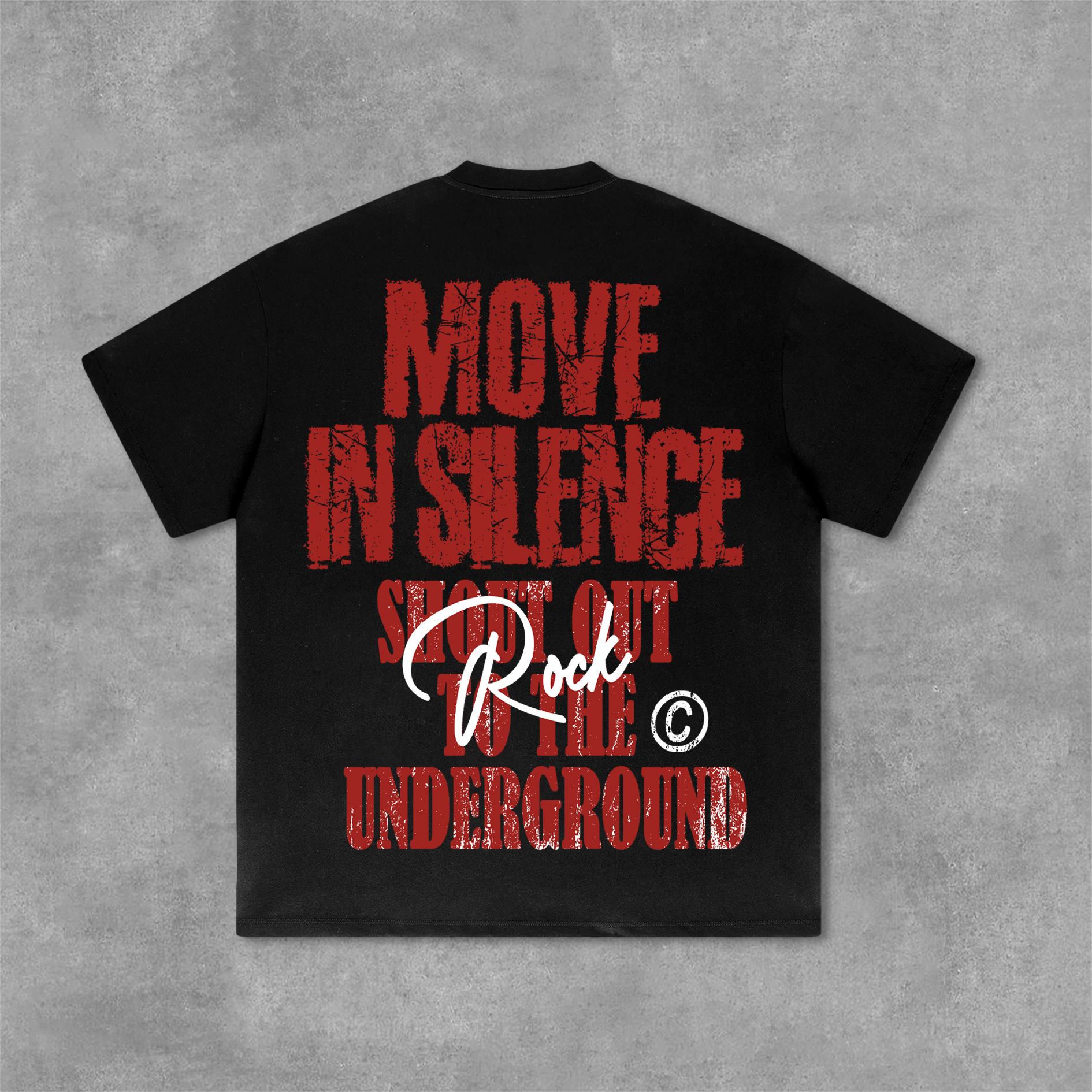 Vintage Move in Silence Graphi - Streetwear Brand Shirts avis et prix