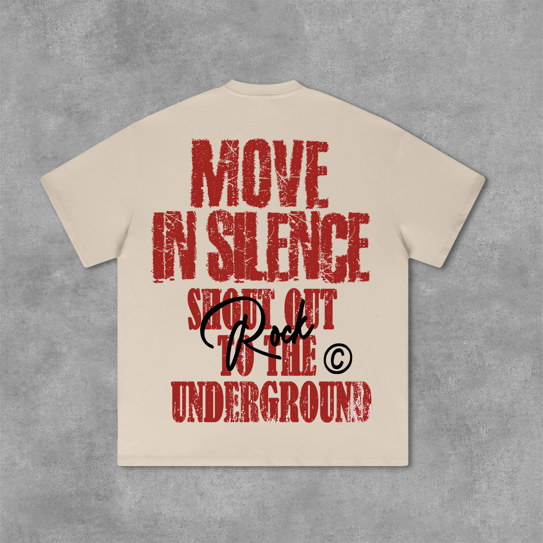Vintage Move in Silence Graphi - Streetwear Brand Shirts avis et prix