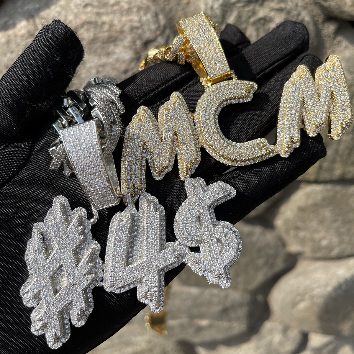 Bubble Letter Personalized Nec - Streetwear Brand Accessories avis et prix