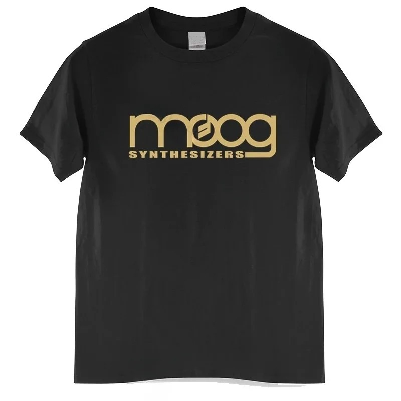 Moog Synthesizer Black Print T - Streetwear Brand Shirts avis et prix