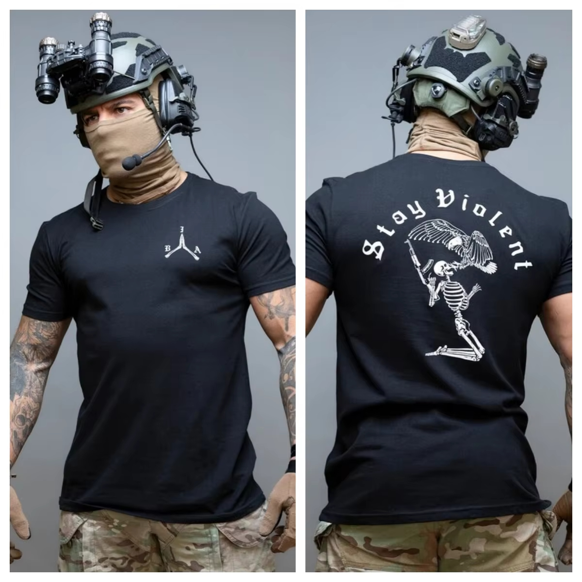 Brothers in Arms AMMO Military - Streetwear Brand Shirts avis et prix