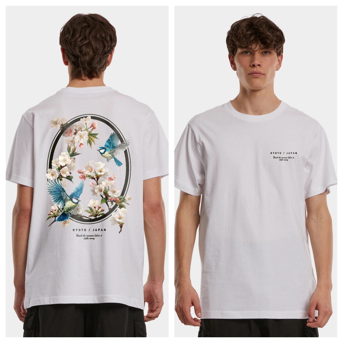 KYOTO JAPAN BIRDS AND FLOWERS  - Streetwear Brand With Flowers avis et prix