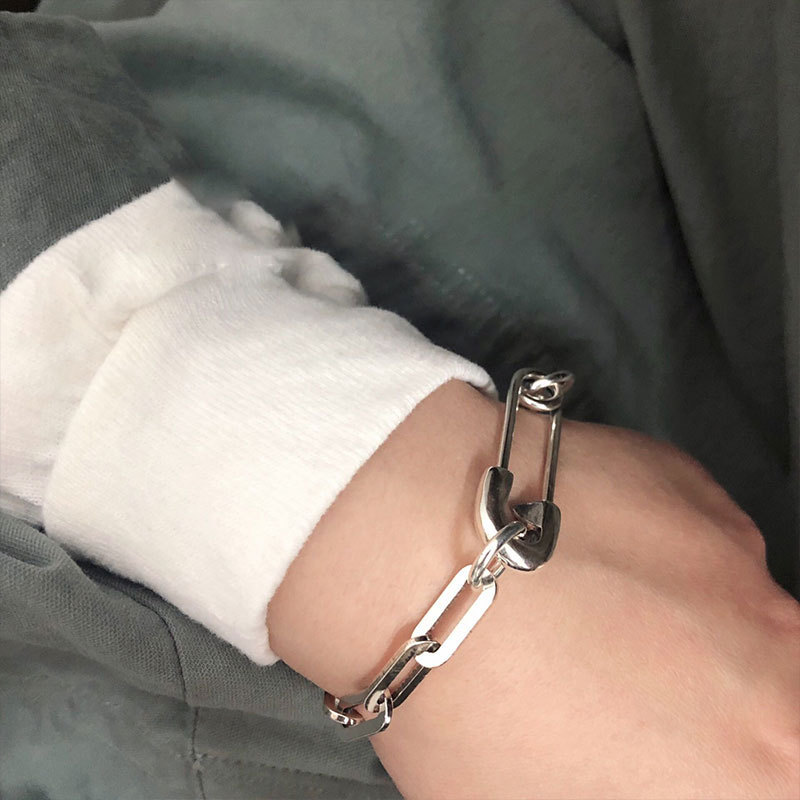 925 Sterling Silver Thick Chai - Streetwear Brand Accessories avis et prix