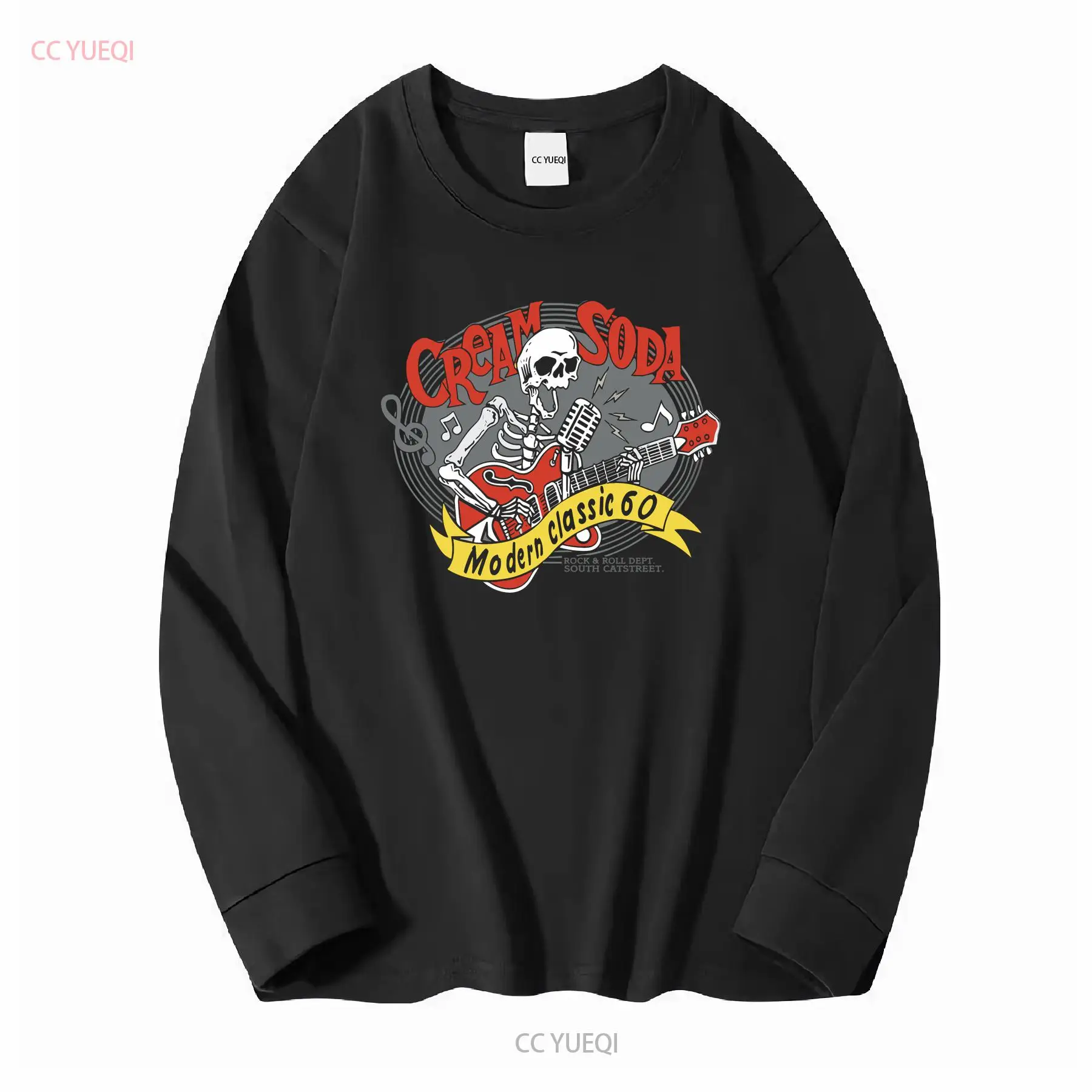 Cream Soda Rock Roll T shirt J - Streetwear Brand China avis et prix